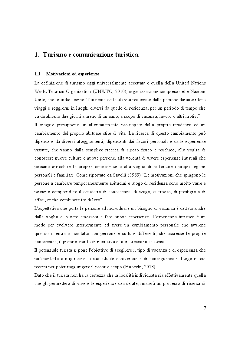 Anteprima della tesi: Turismo e media digitali: Smart tourism e sue applicazioni, Pagina 6