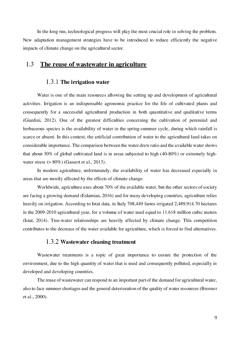 Anteprima della tesi: Wastewater as an alternative source for irrigating horticultural crops: investigating Escherichia coli root internalization on GF 677 (Prunus persica x Prunus amigdalus)., Pagina 7