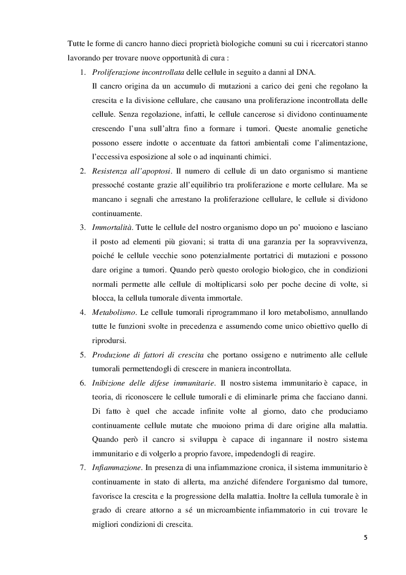 Anteprima della tesi: Valutazione e dosaggio immunometrico dei markers tumorali, Pagina 4