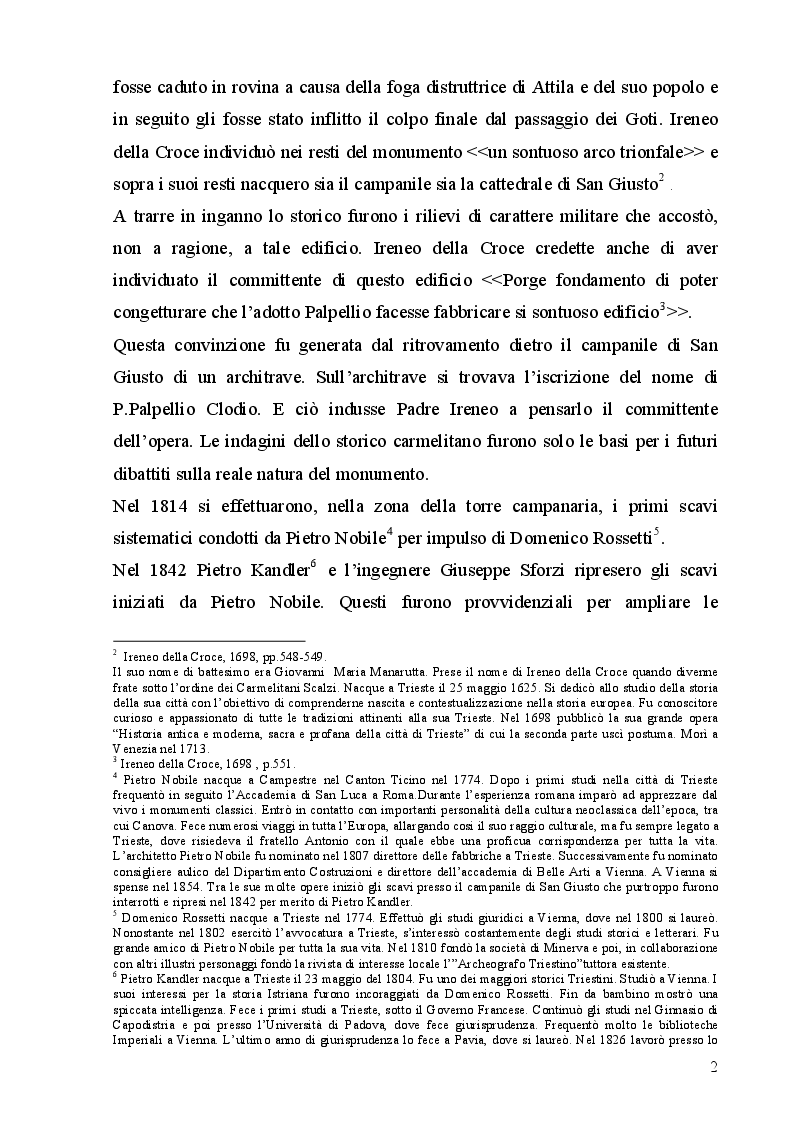 Anteprima della tesi: La cattedrale di San Giusto a Trieste, Pagina 6