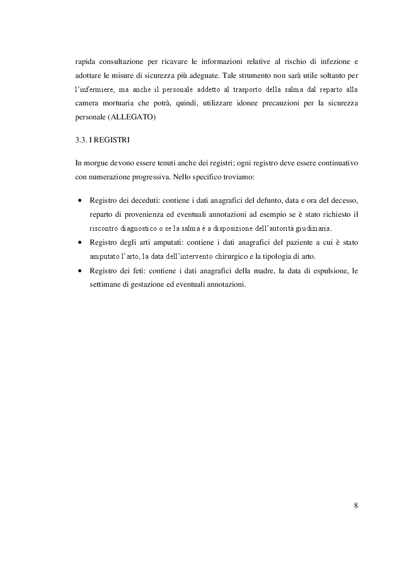 Anteprima della tesi: L’Infermiere nel Servizio Morgue: Revisione Sistematica della Letteratura, Pagina 5