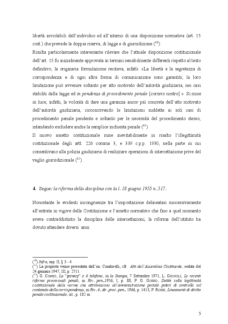 Anteprima della tesi: Le intercettazioni (passato, presente e futuro tecnologico), Pagina 9