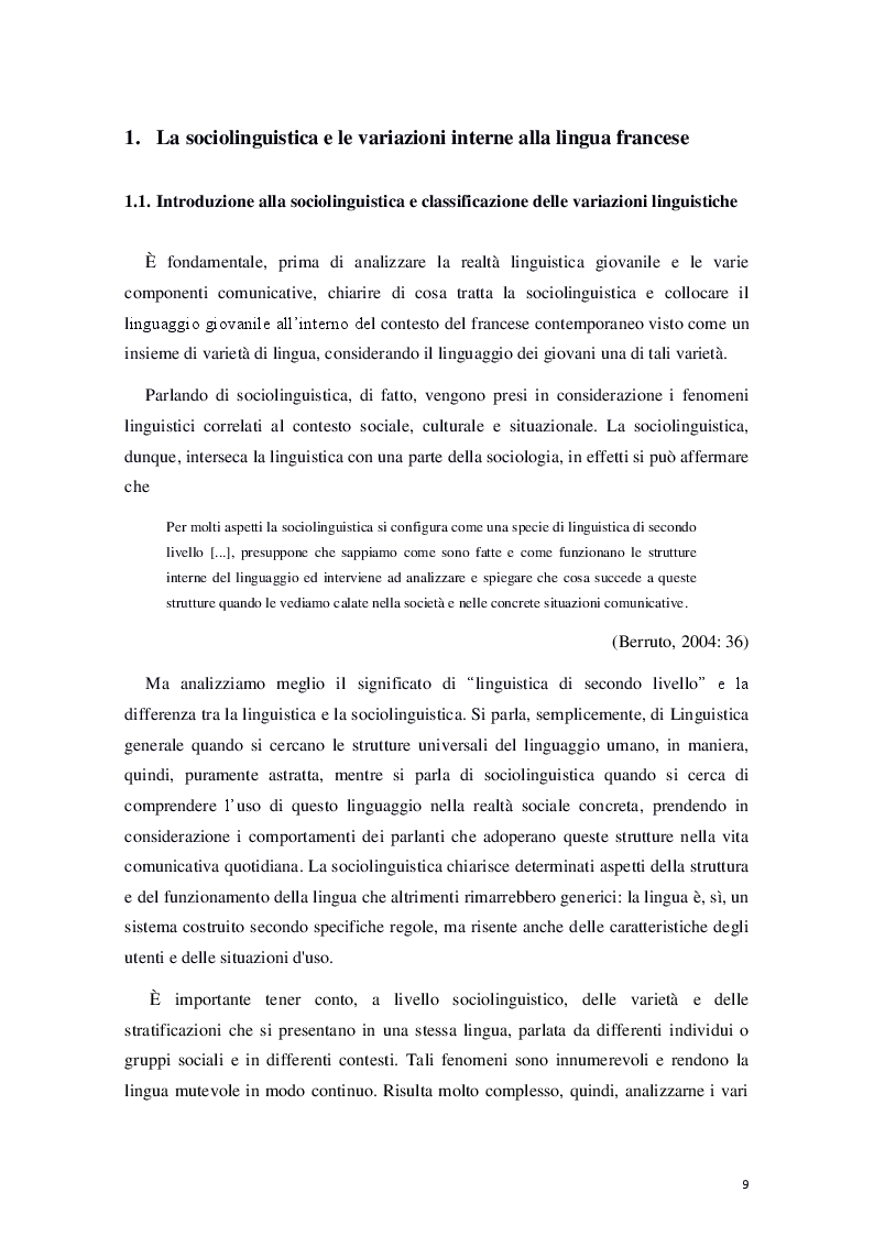 Anteprima della tesi: "Le céfran… c’est relou!" - Il francese nel web, Pagina 4