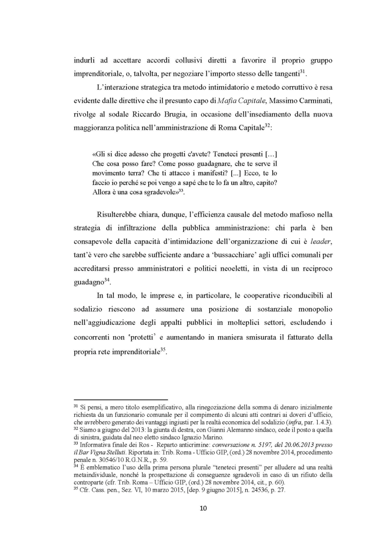 Anteprima della tesi: Evoluzione del fenomeno corruttivo e ruolo della criminalità organizzata: il caso Mafia Capitale, Pagina 11