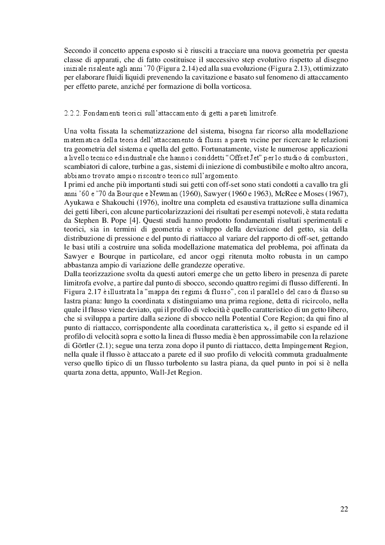 Estratto dalla tesi: Studio e Caratterizzazione di una Valvola Deviatrice Innovativa ad effetto Coanda