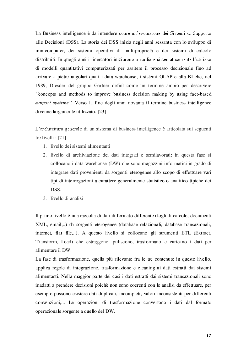 Anteprima della tesi: Big Data: dalla Business Intelligence alla Predictive Analytics, Pagina 5