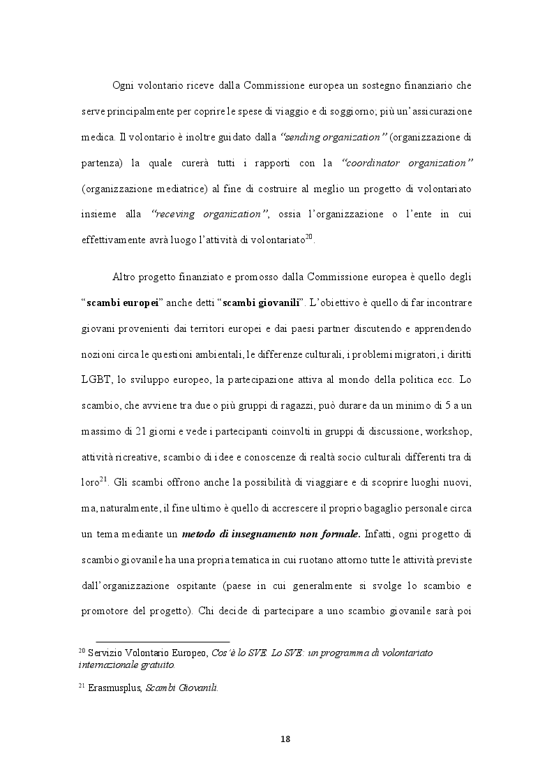 Anteprima della tesi: L'esperienza della mobilità tra i giovani europei. Studenti Erasmus in Turchia, Pagina 5