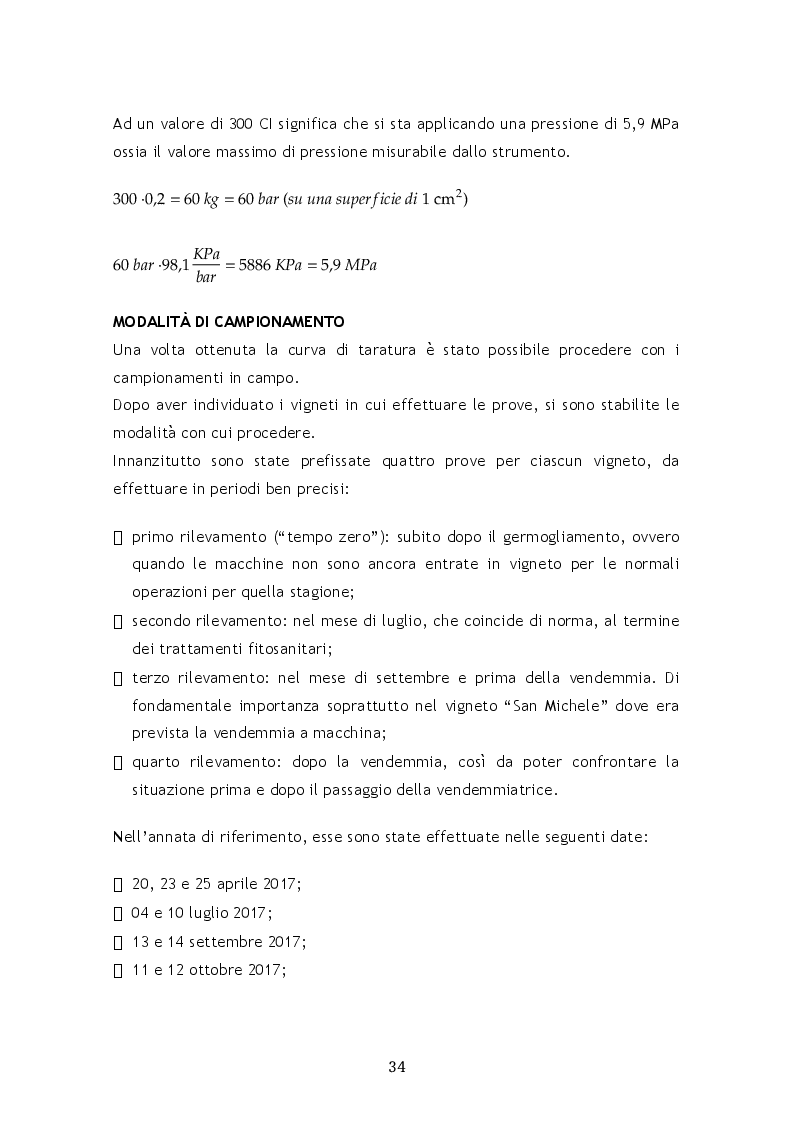 Anteprima della tesi: Il compattamento nel vigneto in relazione al transito dei mezzi agricoli, Pagina 4