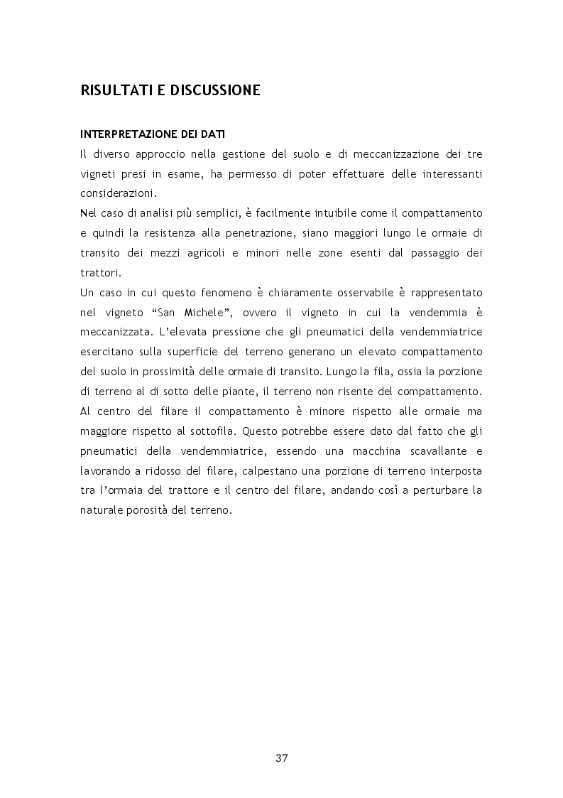 Anteprima della tesi: Il compattamento nel vigneto in relazione al transito dei mezzi agricoli, Pagina 7