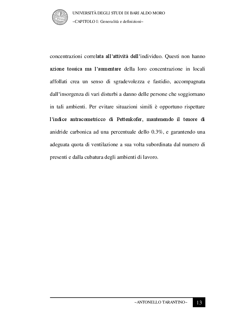 Anteprima della tesi: Le condizioni microclimatiche nelle sale operatorie: campionamenti e verifiche per l'analisi del rischio, Pagina 6