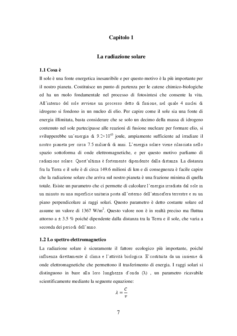 Anteprima della tesi: La radiazione solare e il riscaldamento globale: osservazioni, conseguenze e strategie future, Pagina 3