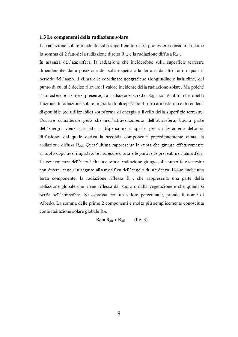 Anteprima della tesi: La radiazione solare e il riscaldamento globale: osservazioni, conseguenze e strategie future, Pagina 5