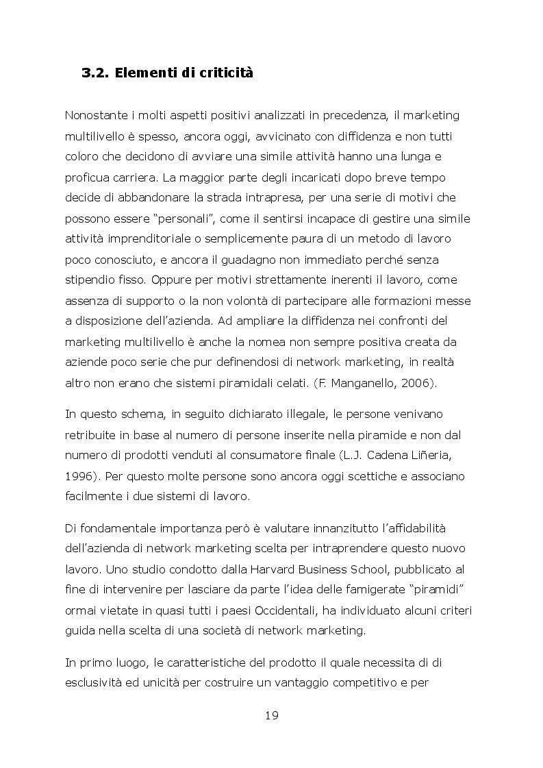 Anteprima della tesi: Network marketing nel mondo 2.0. - I social media ed il caso Pm-International, Pagina 6