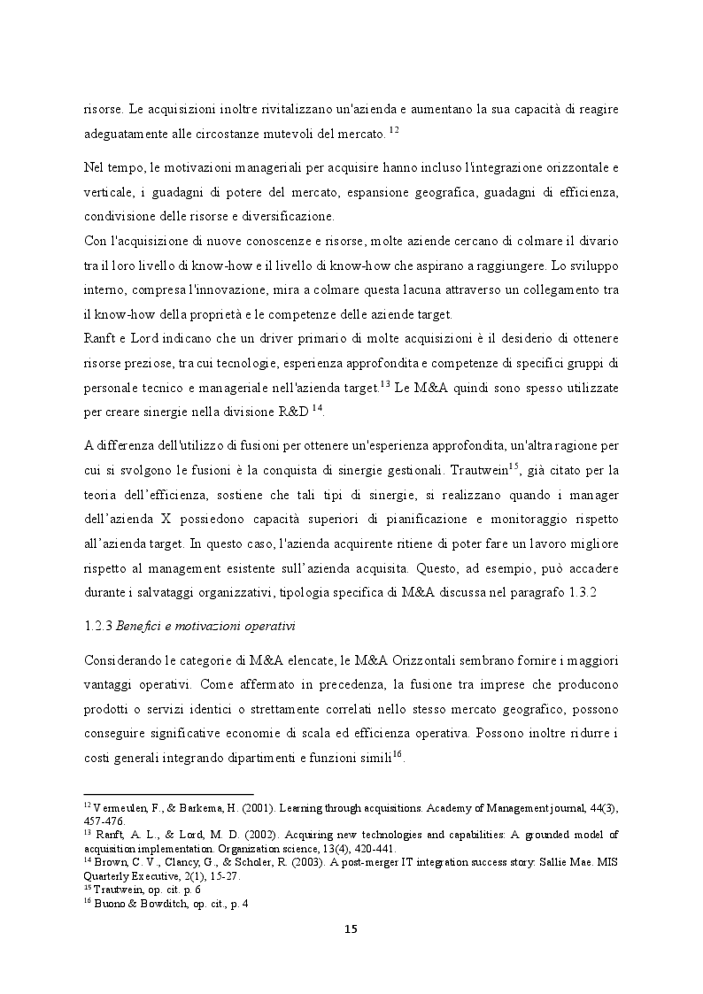 Anteprima della tesi: M&A nel settore TLC: il caso WIND Tre, Pagina 8