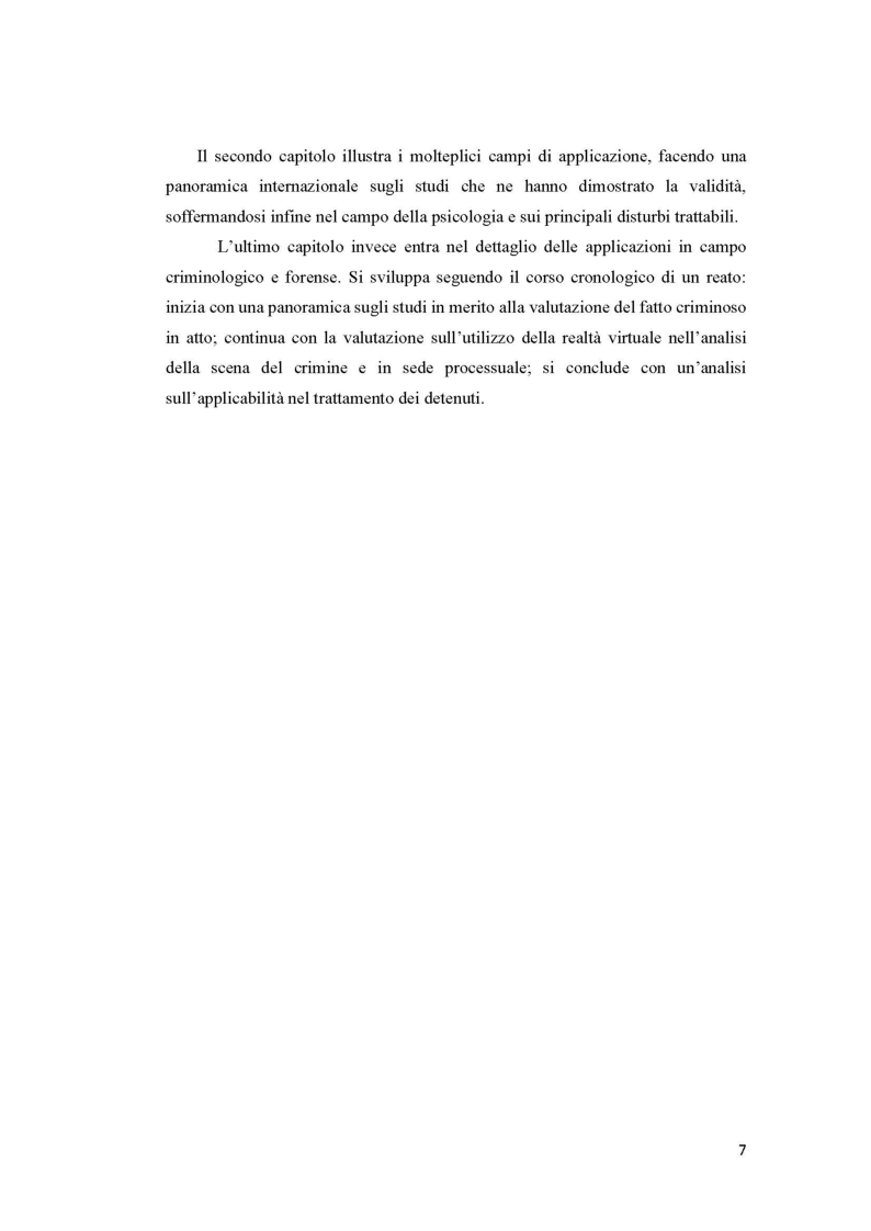 Anteprima della tesi: Una nuova prospettiva per la realtà virtuale, Pagina 4