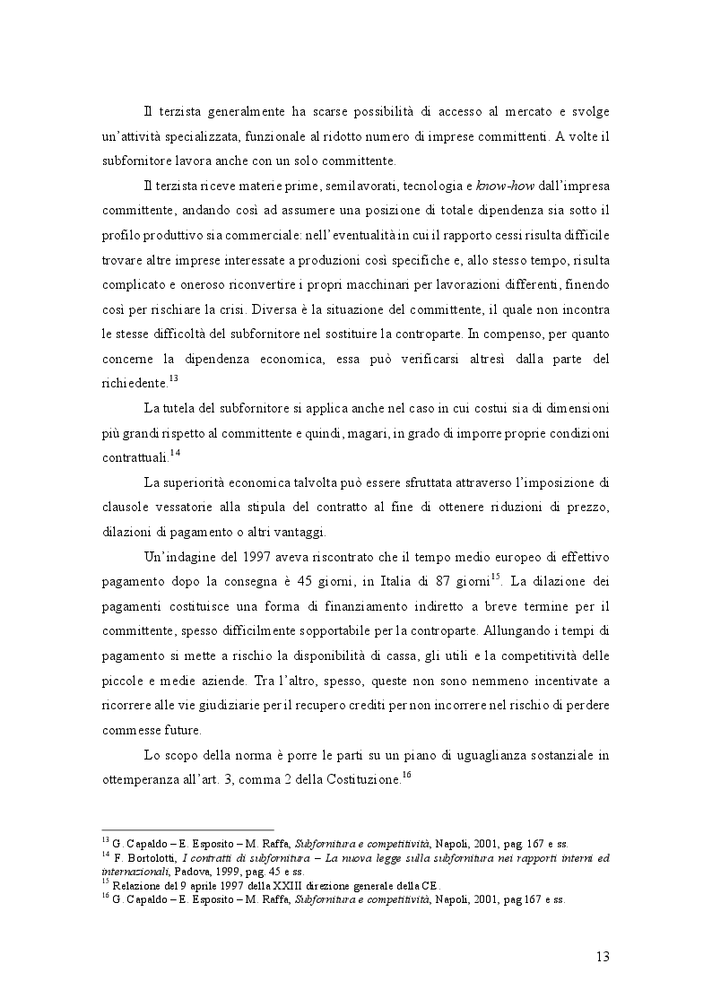 Anteprima della tesi: L’Abuso di Dipendenza Economica: dall’emanazione della legge alla prima volta dell’AGCM, Pagina 7