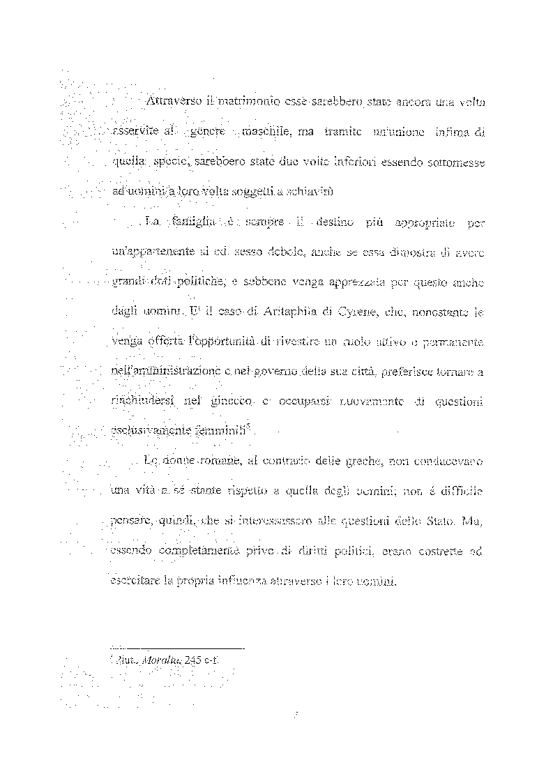Anteprima della tesi: Femina callida semper in fraude - Le donne secondo uno storico del IV secolo, Pagina 6