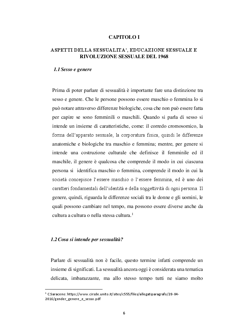 Anteprima della tesi: Cosa resta della rivoluzione sessuale? Giovani e sessualità cinquant'anni dopo, Pagina 4