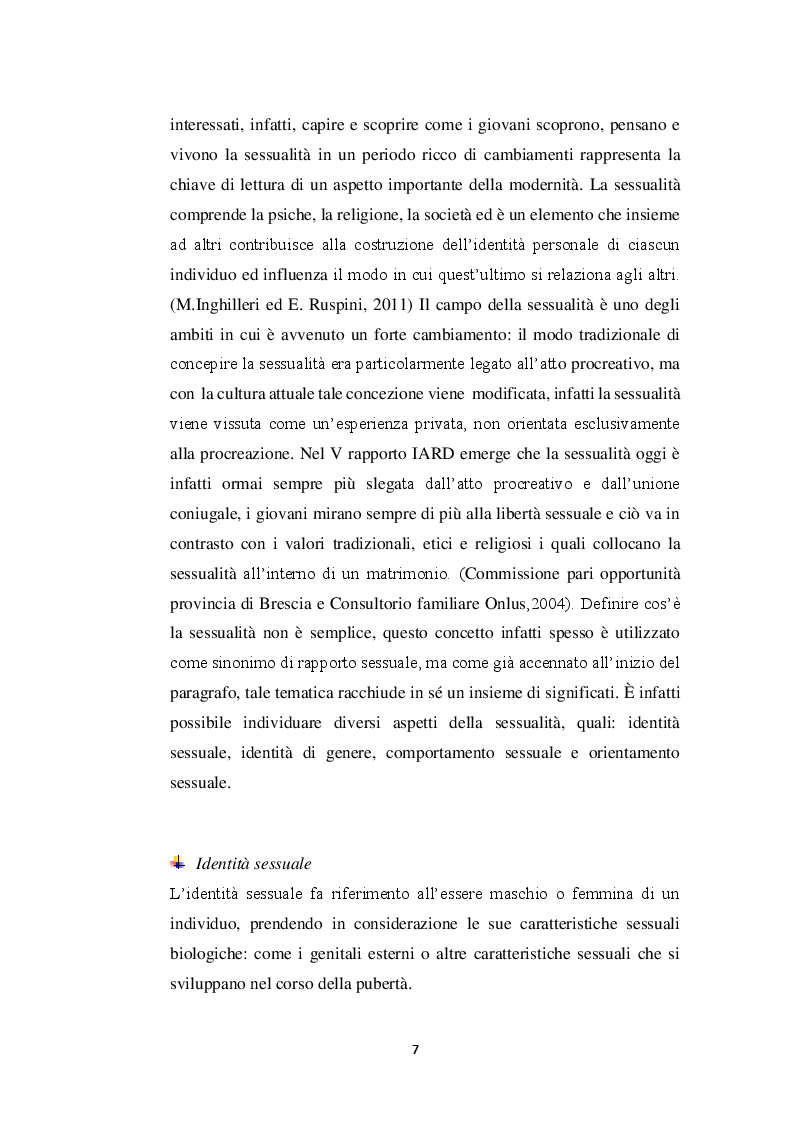 Anteprima della tesi: Cosa resta della rivoluzione sessuale? Giovani e sessualità cinquant'anni dopo, Pagina 5