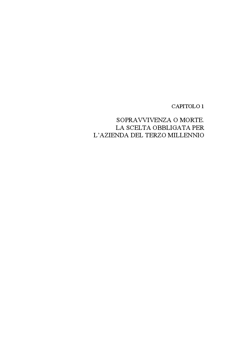 Anteprima della tesi: BPR - L'approccio per processi nella riorganizzazione delle aziende di servizi - Il caso AMGA S.p.A., Pagina 10