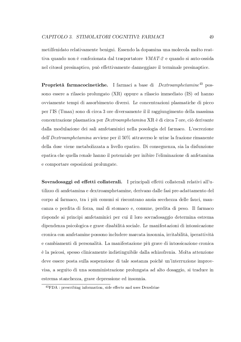 Anteprima della tesi: Smart Drugs: Stimolatori cognitivi e loro utilizzo, Pagina 6