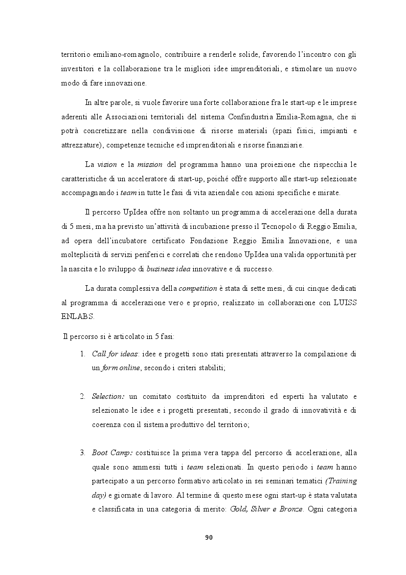 Anteprima della tesi: L'efficacia dei seed accelerator nello sviluppo delle start-up: il percorso di accelerazione UpIdea, Pagina 5