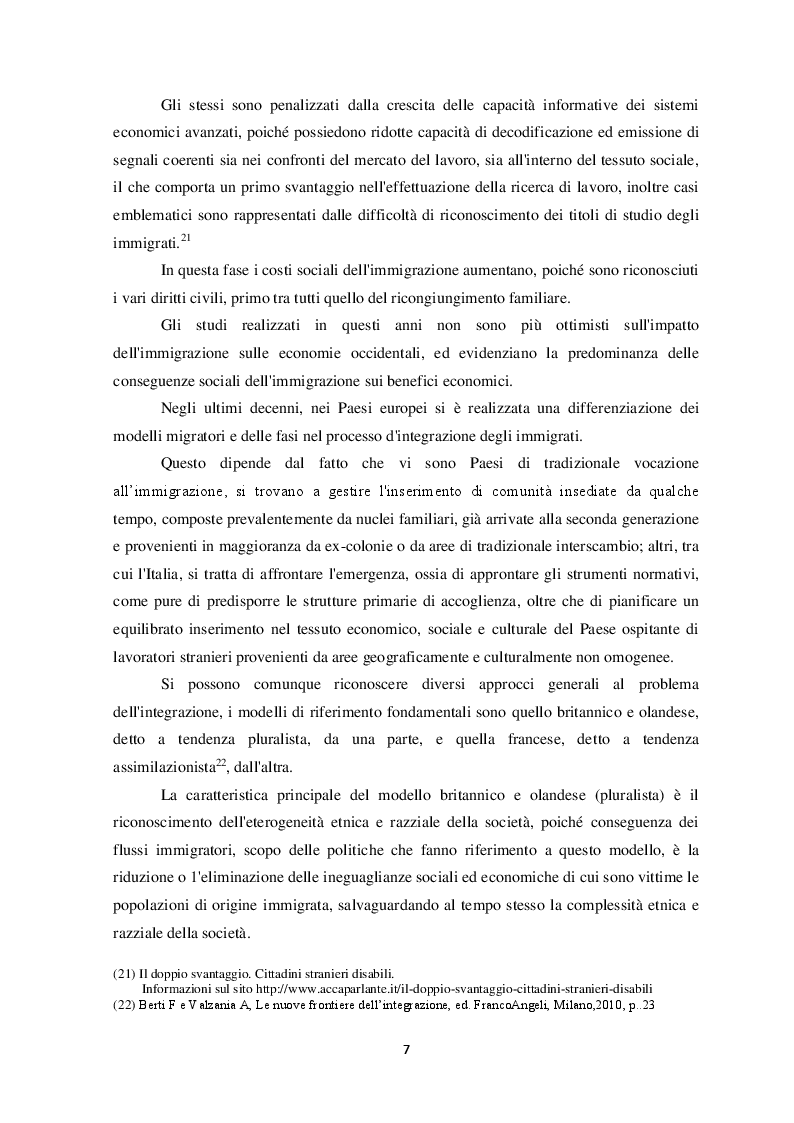 Anteprima della tesi: Il fenomeno dell'immigrazione irregolare e la salvaguardia della vita umana a mare, Pagina 8