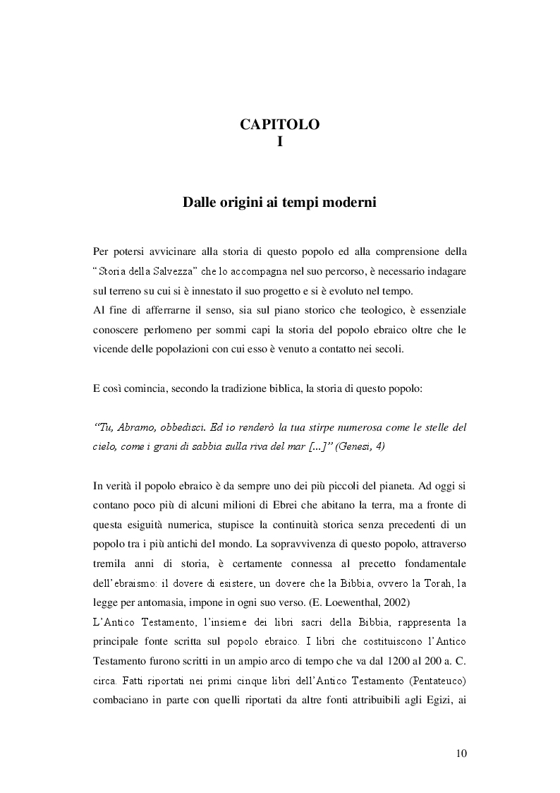 Anteprima della tesi: Fondamentalismo religioso in Israele: come una minoranza può minare le basi di uno stato democratico, Pagina 5