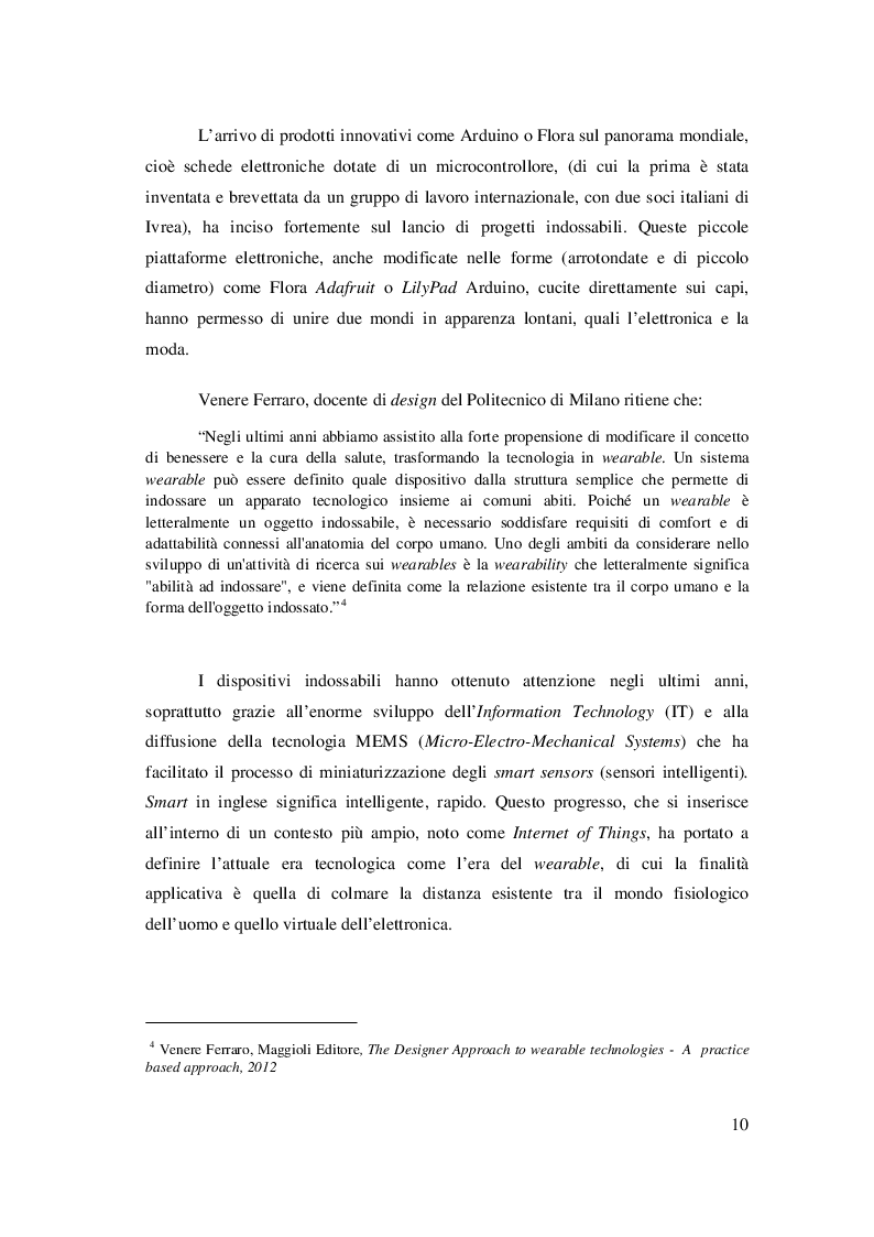 Anteprima della tesi: Come le tecnologie indossabili stanno modificando il nostro stile di vita presente e futuro: dal fashion tech al sociale, Pagina 5