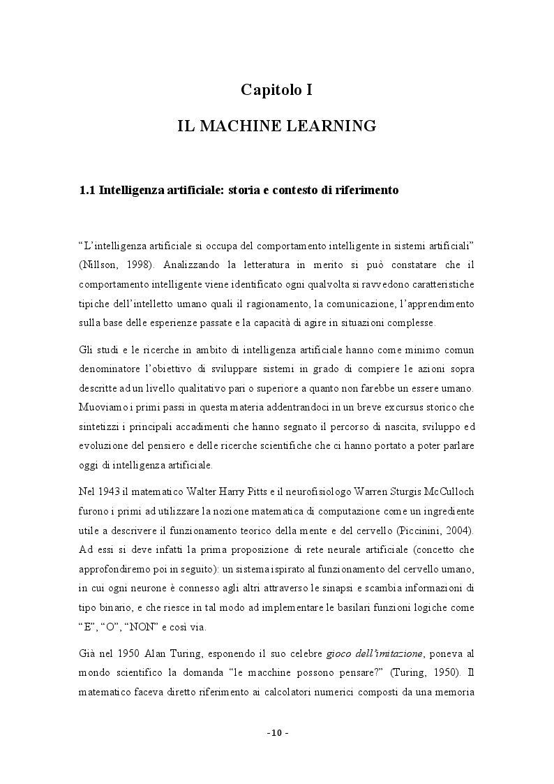 Anteprima della tesi: Possibili applicazioni del machine learning alla valutazione del potenziale delle risorse umane, Pagina 5