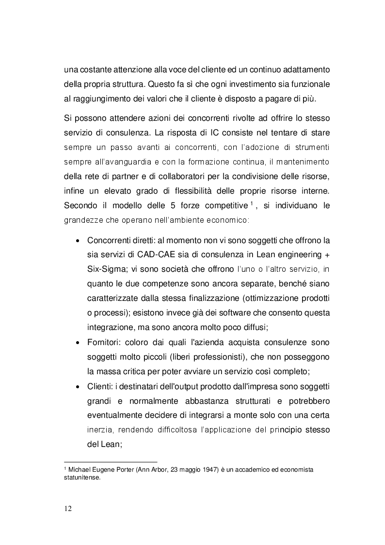Estratto dalla tesi: Sviluppo ed implementazione di una metodologia di gestione progetti ed attività di ingegneria, basata sul concetto di “Lean Engineering”