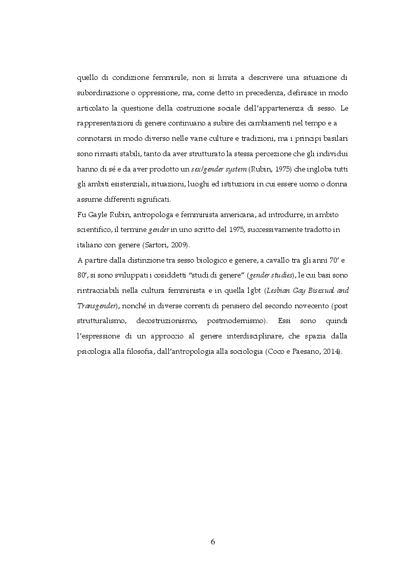 Anteprima della tesi: Gender Equality in Italia e in Francia: un'analisi comparativa, Pagina 5