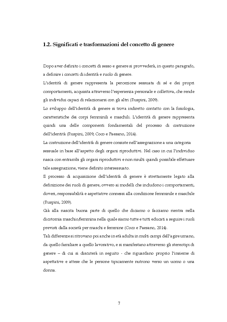 Anteprima della tesi: Gender Equality in Italia e in Francia: un'analisi comparativa, Pagina 6