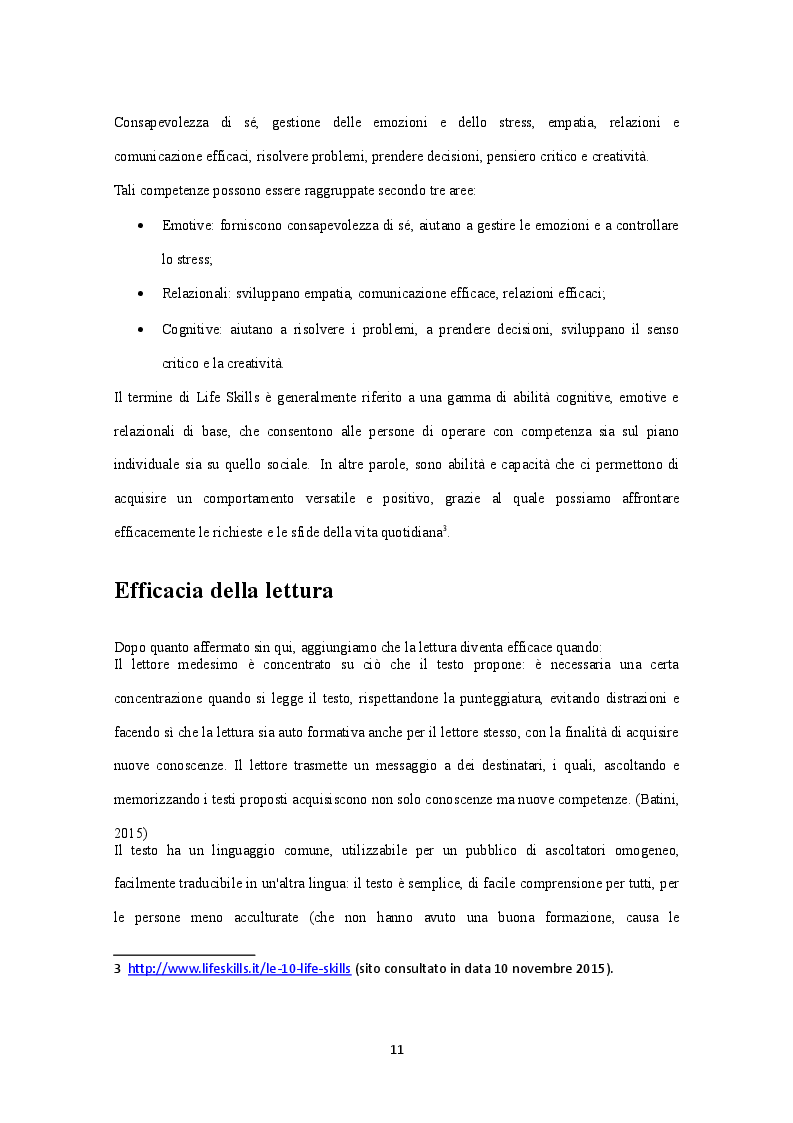 Estratto dalla tesi: Lettura ad Alta voce: la cura degli altri e di sé alla luce delle Medical Humanities