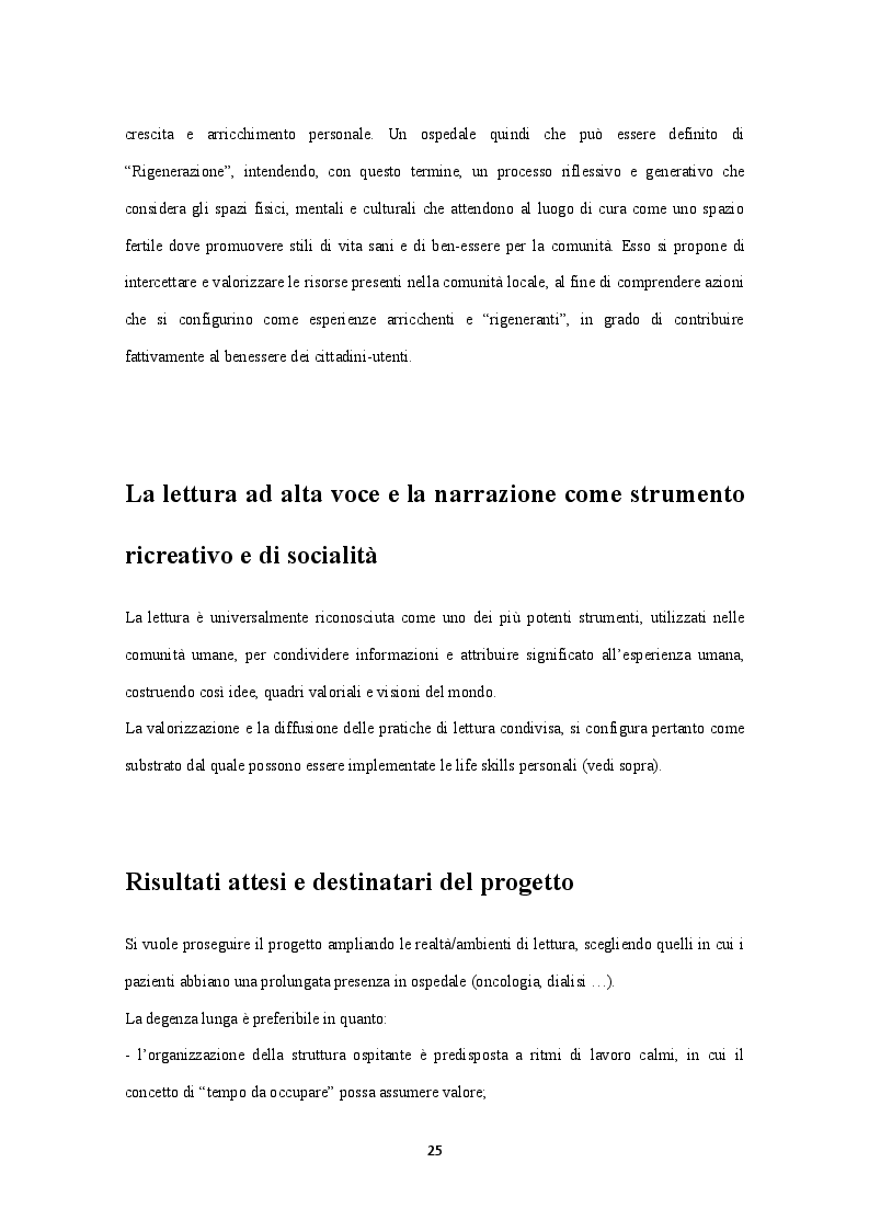 Anteprima della tesi: Lettura ad Alta voce: la cura degli altri e di sé alla luce delle Medical Humanities, Pagina 5