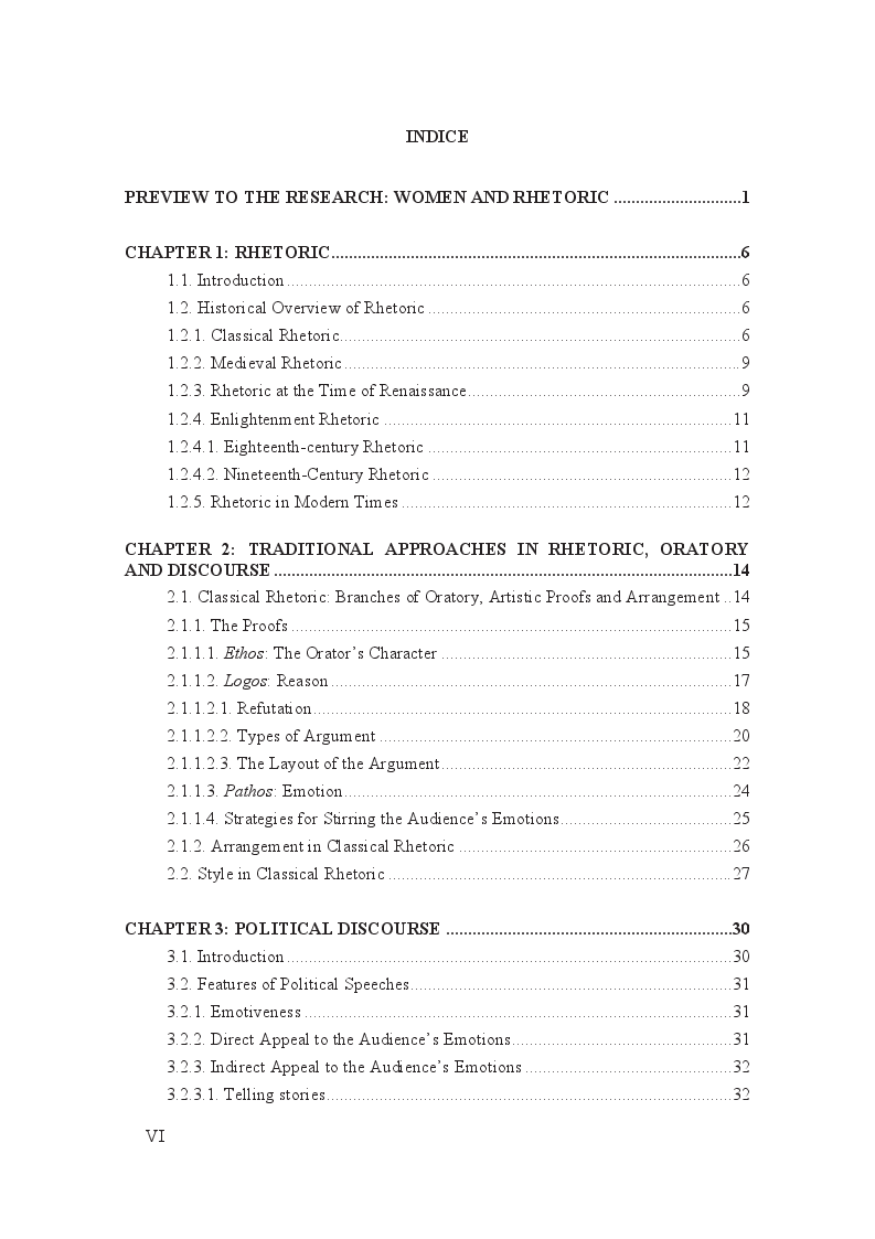 Indice della tesi: Linguistic and cultural background influence on the speaker's rhetoric: a comparative case study of the English speeches of Queen Rania and Queen Noor of Jordan, Pagina 1