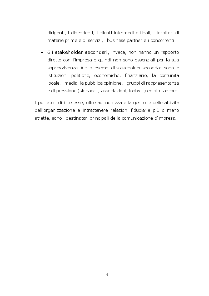 Anteprima della tesi: La crisi aziendale come opportunità di cambiamento, Pagina 10
