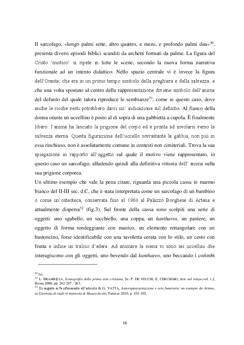 Estratto dalla tesi: Il tema iconografico della ''Cavea cum ave inclusa'' a Roma e nel Lazio tra XII e XIII secolo