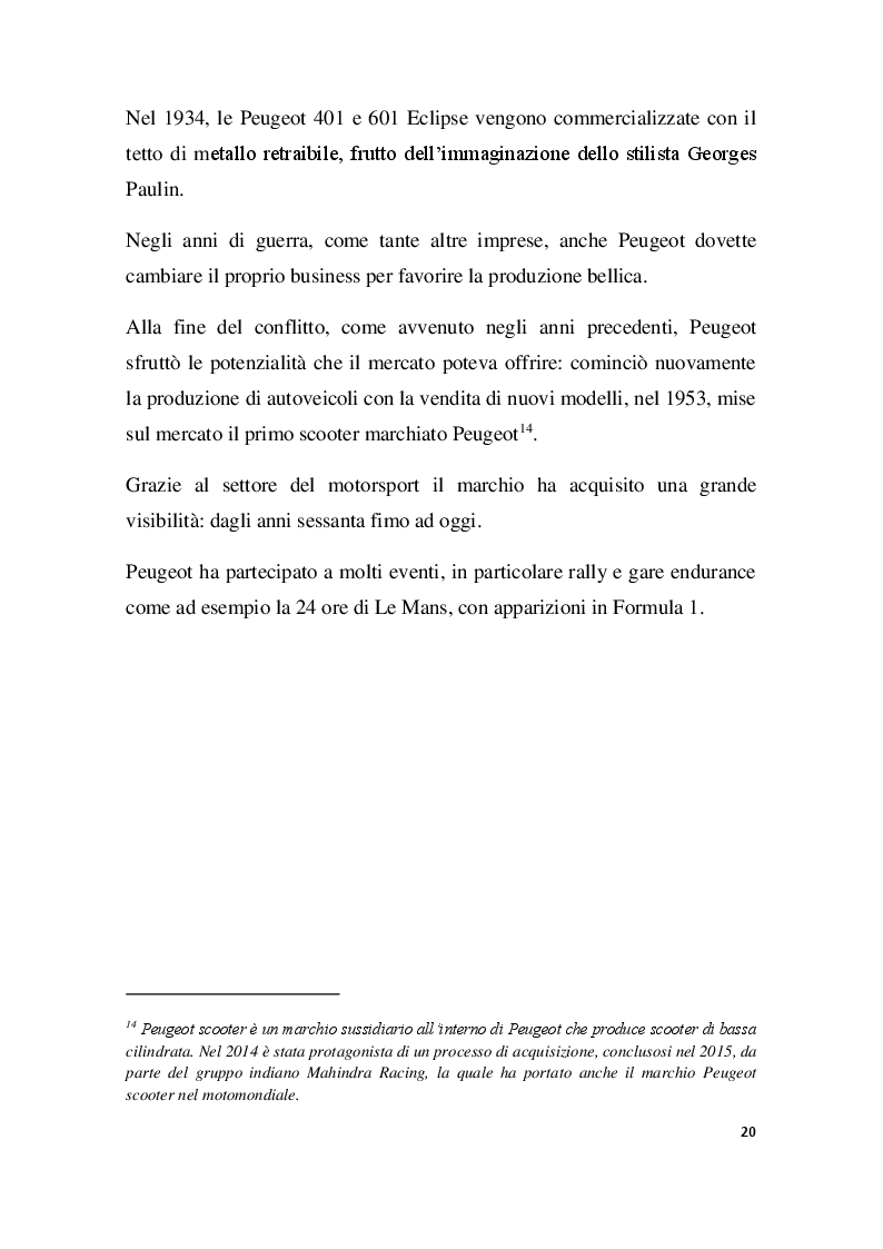 Anteprima della tesi: PSA GROUPE, Innovazione e Tecnologia nel Settore Automobilistico, Pagina 4