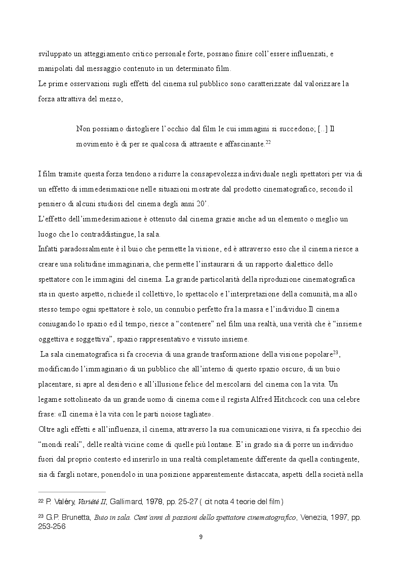 Estratto dalla tesi: Evoluzione del gusto e differenziazione dei mezzi di fruizione nel mercato audiovisivo in Italia dal 2008 al 2014