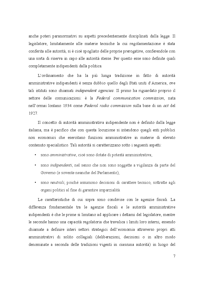 Anteprima della tesi: Le controversie tra utenti e operatori di comunicazioni elettroniche: il ruolo dell’Autorità per le garanzie nelle comunicazioni e dei comitati regionali per le comunicazioni, Pagina 3