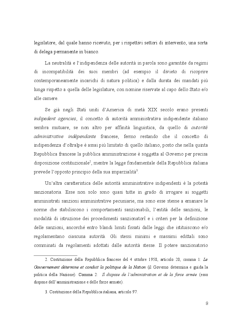 Anteprima della tesi: Le controversie tra utenti e operatori di comunicazioni elettroniche: il ruolo dell’Autorità per le garanzie nelle comunicazioni e dei comitati regionali per le comunicazioni, Pagina 4