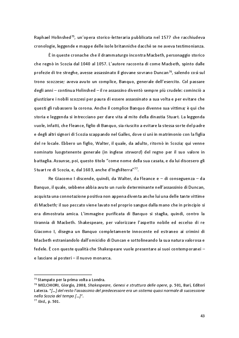 Anteprima della tesi: Storia e Mitologia della Stregoneria tra le pagine del Macbeth, Pagina 3