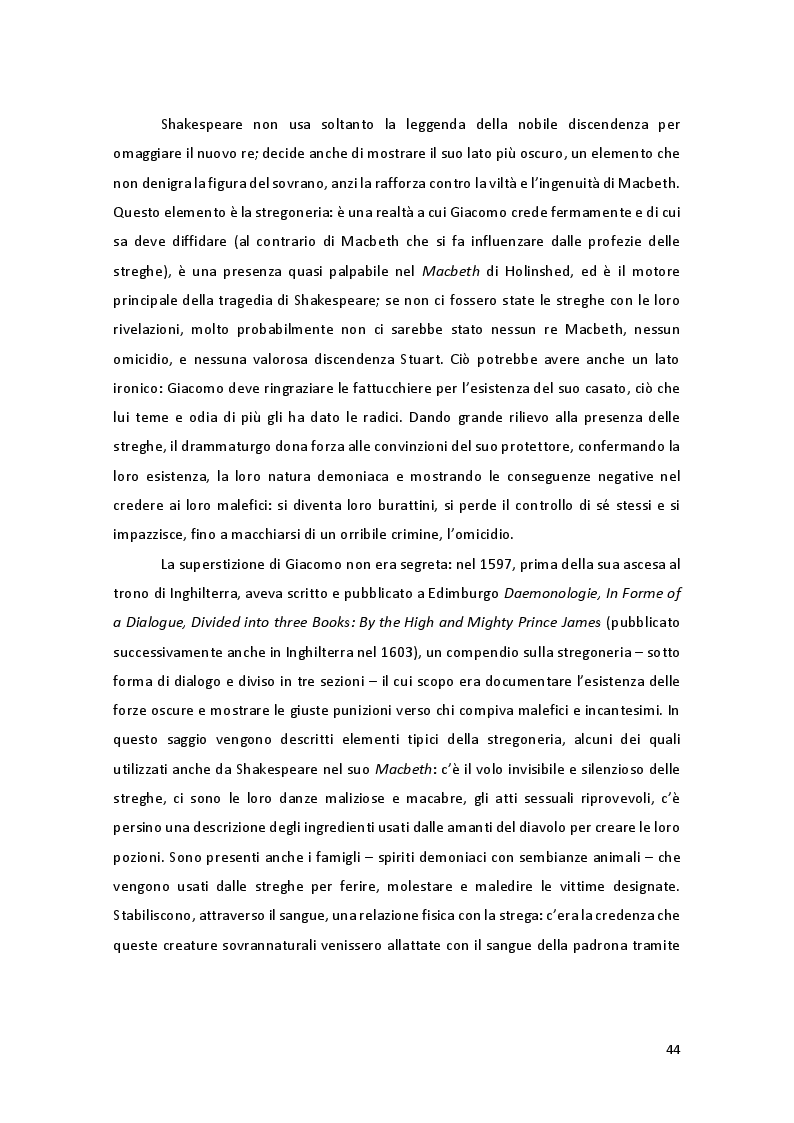 Anteprima della tesi: Storia e Mitologia della Stregoneria tra le pagine del Macbeth, Pagina 4