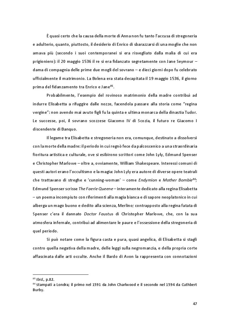 Anteprima della tesi: Storia e Mitologia della Stregoneria tra le pagine del Macbeth, Pagina 7