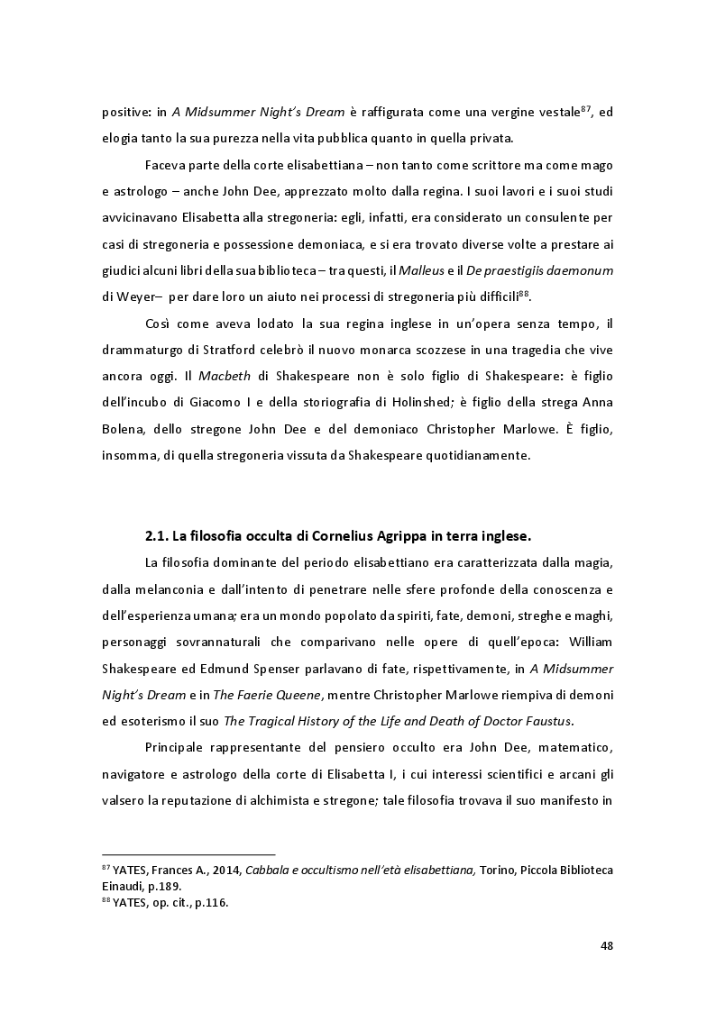 Anteprima della tesi: Storia e Mitologia della Stregoneria tra le pagine del Macbeth, Pagina 8
