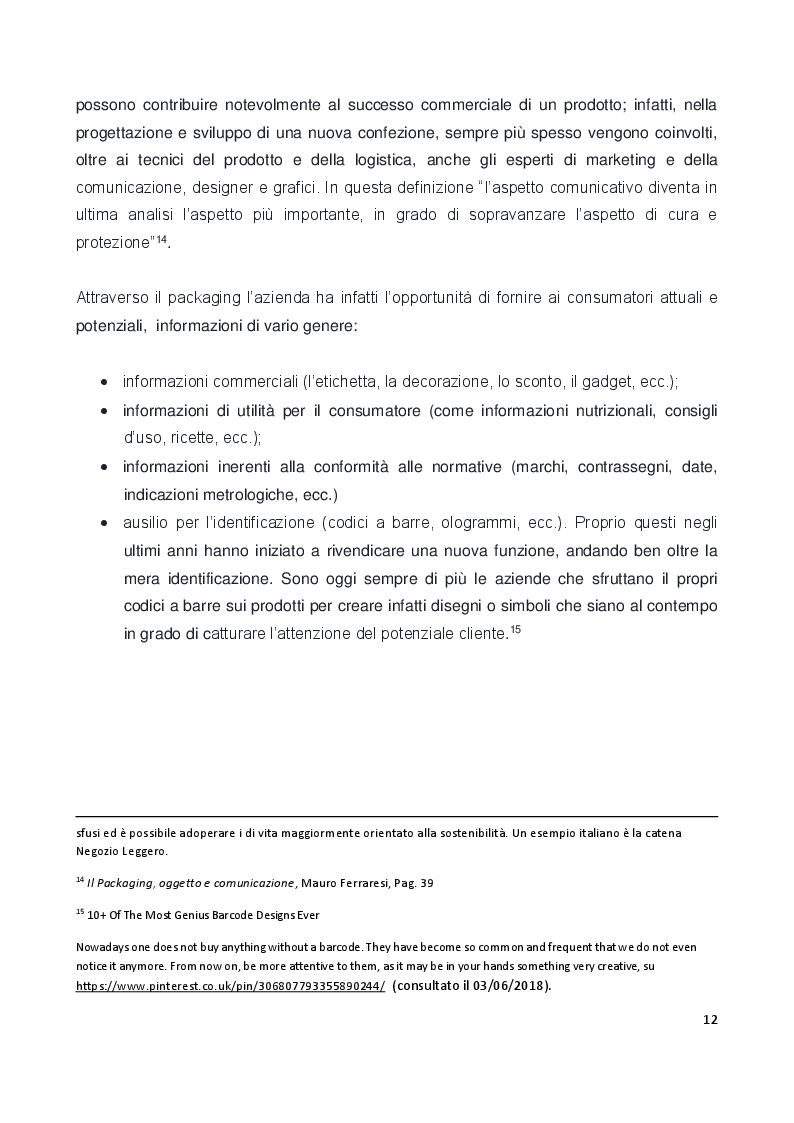 Anteprima della tesi: Il ruolo e il valore del packaging nel mercato della birra artigianale. L'introduzione della lattina nel panorama italiano, Pagina 9