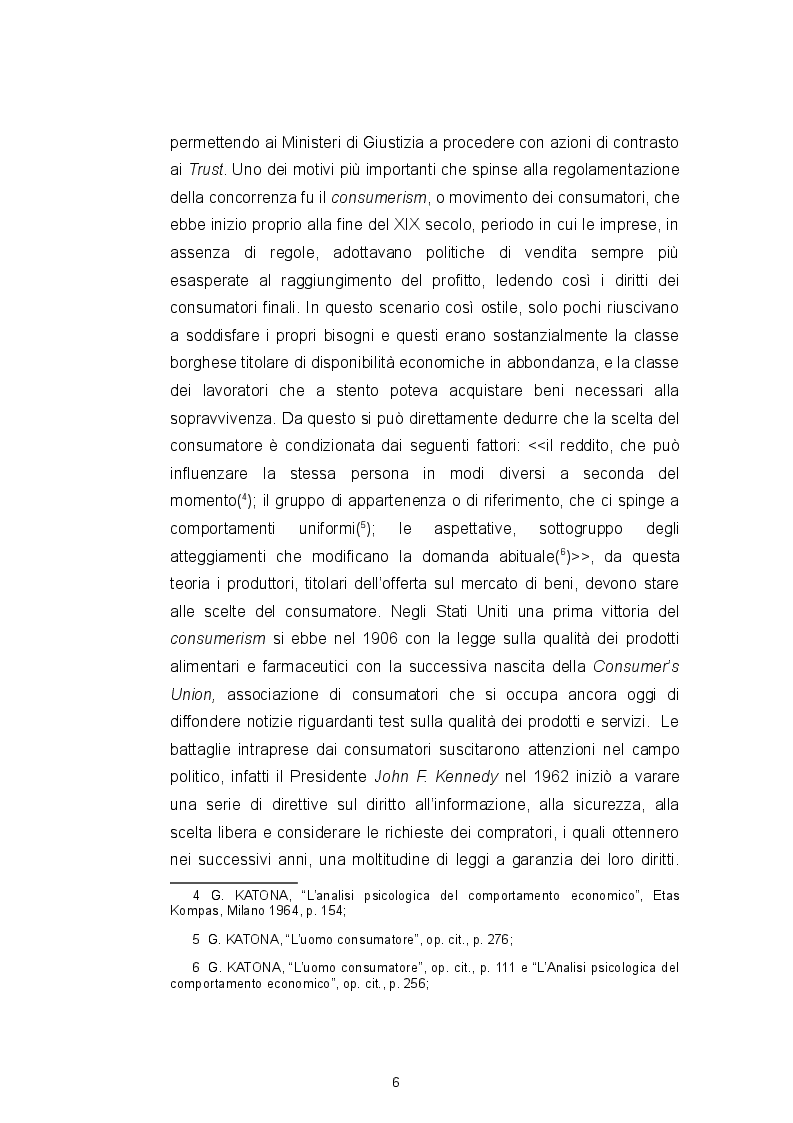 Anteprima della tesi: Il Codice del consumo, la tutela dell'eccellenza italiana e il ''nuovo'' vino Orange, Pagina 6