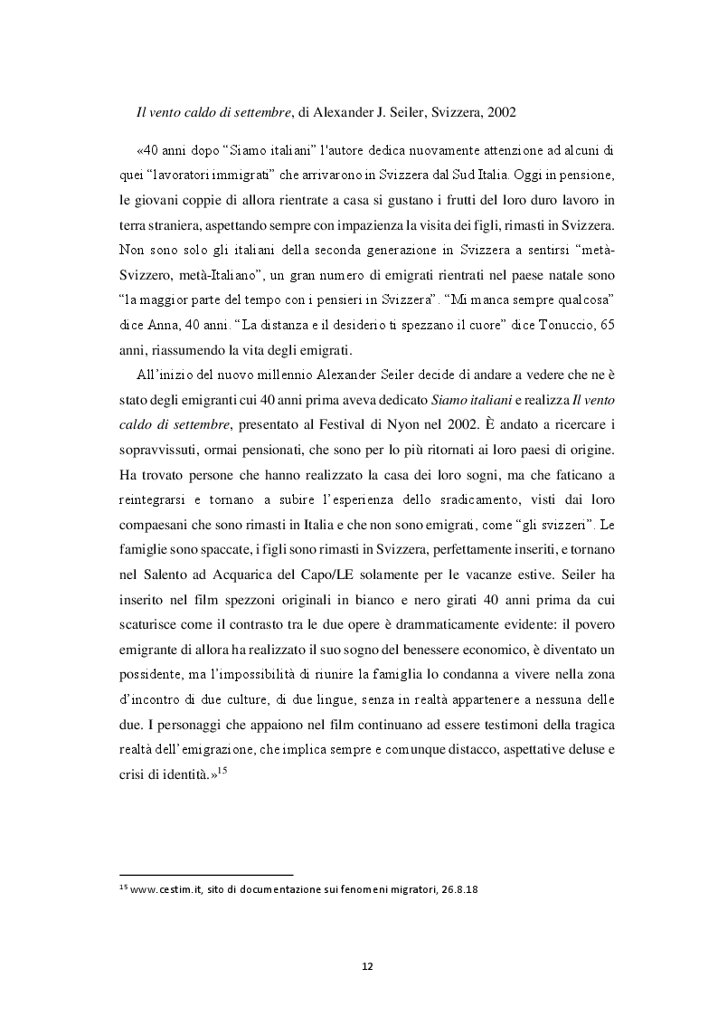 Estratto dalla tesi: Italiana, Svizzera, Italo-svizzera Un'analisi della cittadinanza della comunità di emigranti italiani attraverso i registri di cittadinanza del Consolato Generale d'Italia di Zurigo (1975 - 2015)
