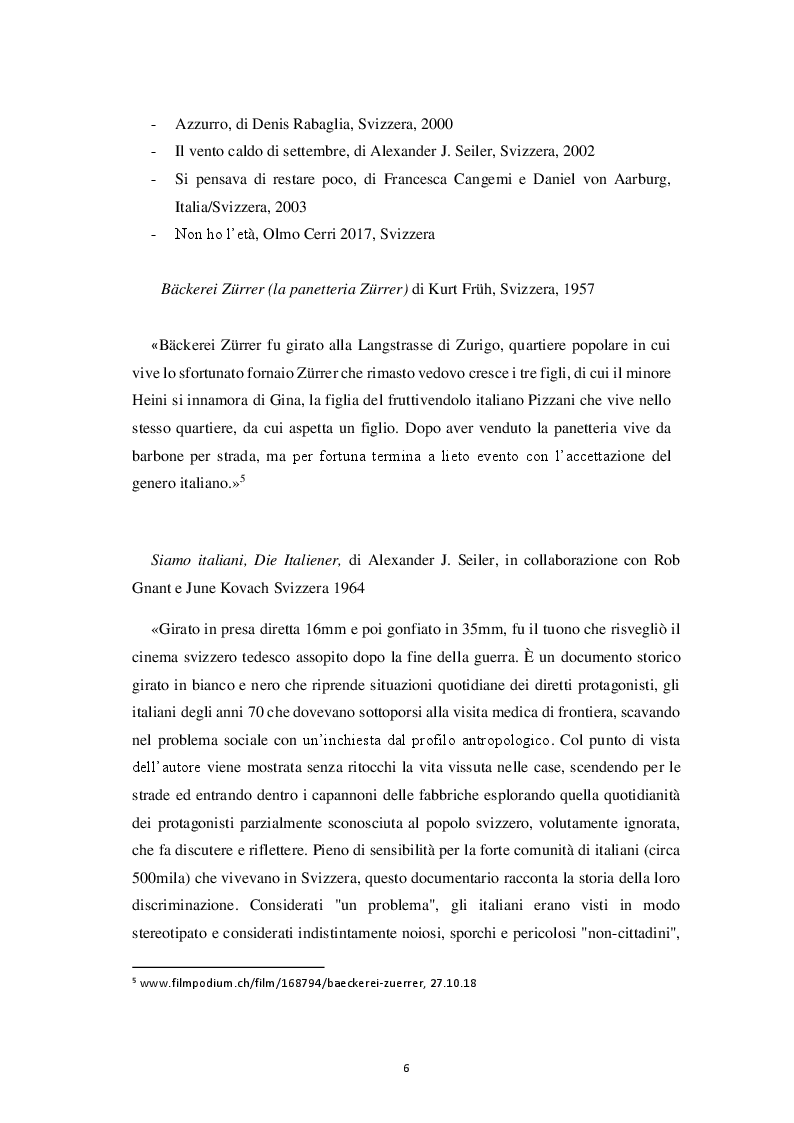 Anteprima della tesi: Italiana, Svizzera, Italo-svizzera Un'analisi della cittadinanza della comunità di emigranti italiani attraverso i registri di cittadinanza del Consolato Generale d'Italia di Zurigo (1975 - 2015), Pagina 7